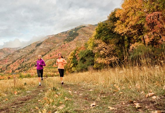 Women Running Outdoors
