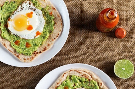 1. Avocado and Egg Breakfast Pizza