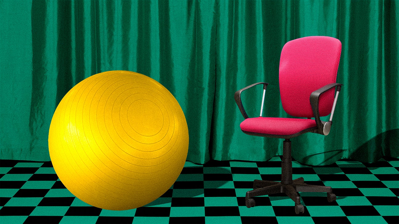 The Do's and Don'ts of Using a Yoga Ball Chair, According to Science