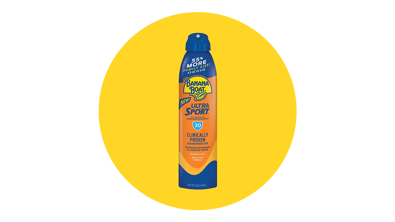 banana boat sunscreen spray