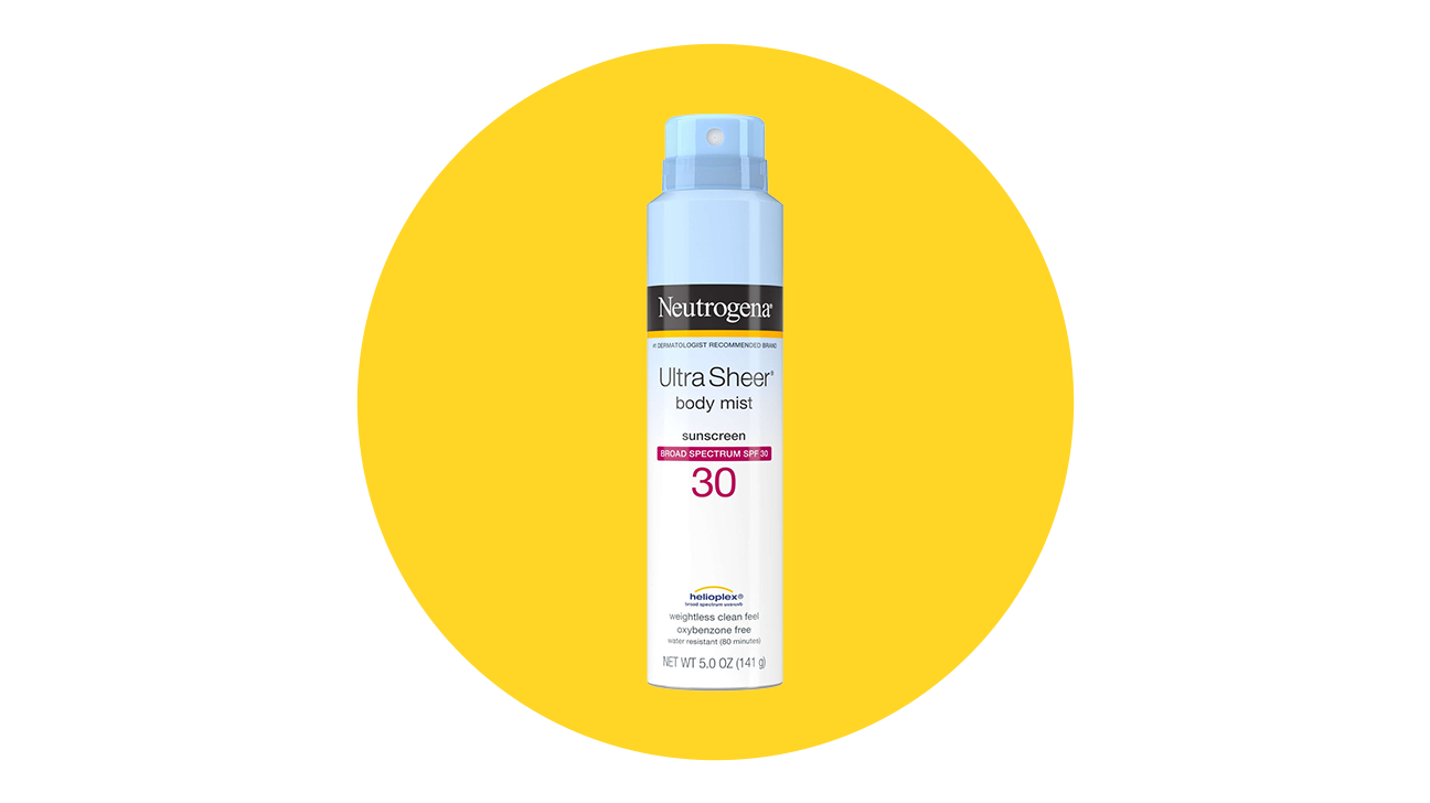 neutrogena ultra sheer sunscreen spray