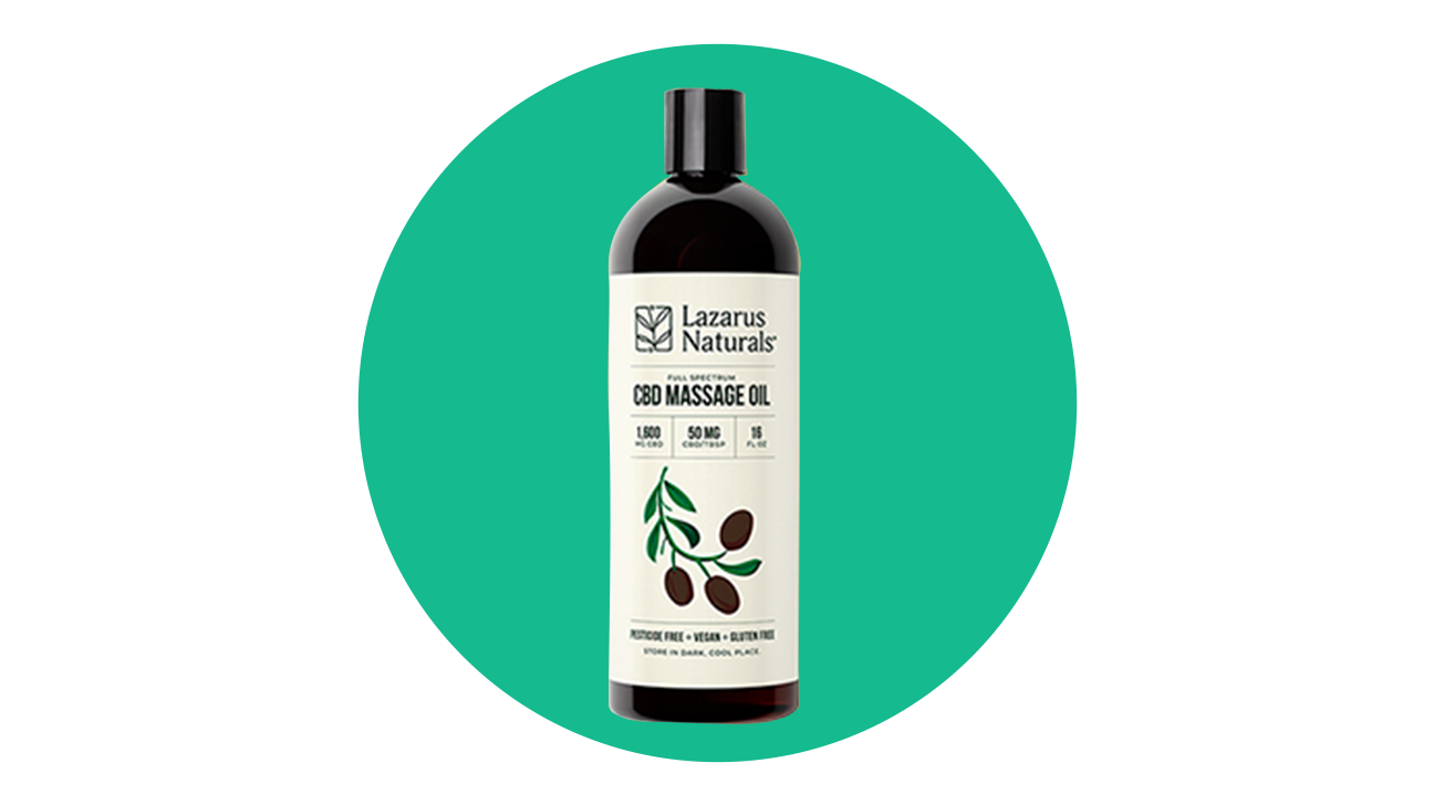 lazarus naturals cbd massage oil