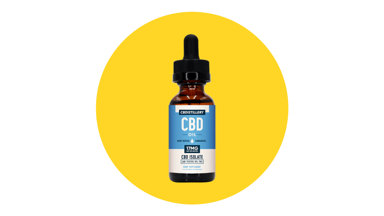 cbd oil for back pain cbdistillery isolate