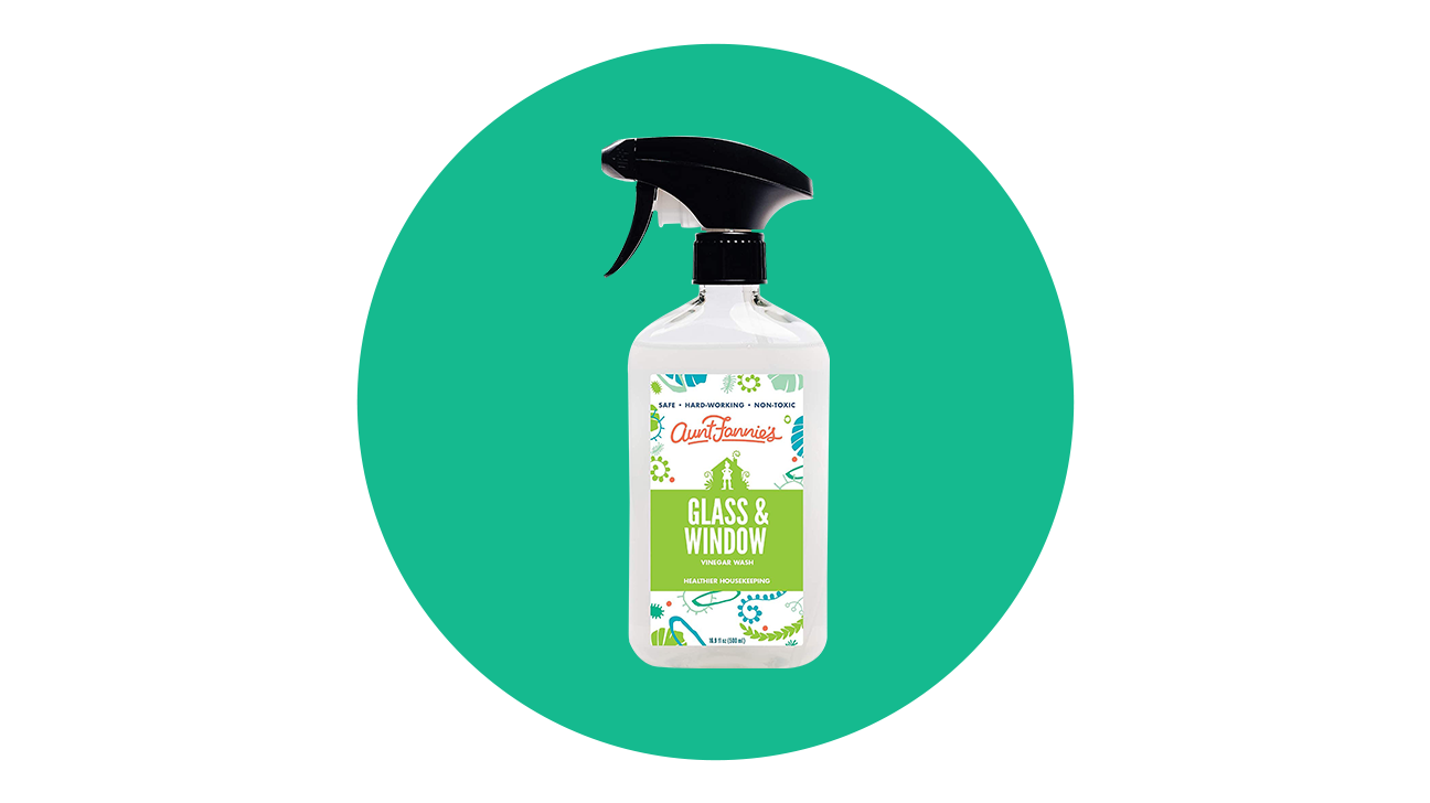 aunt fannies glass window cleaning vinegar wash