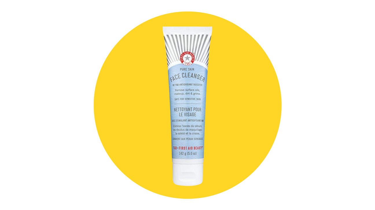 best face wash for acne First Aid Beauty Pure Skin Face Cleanser