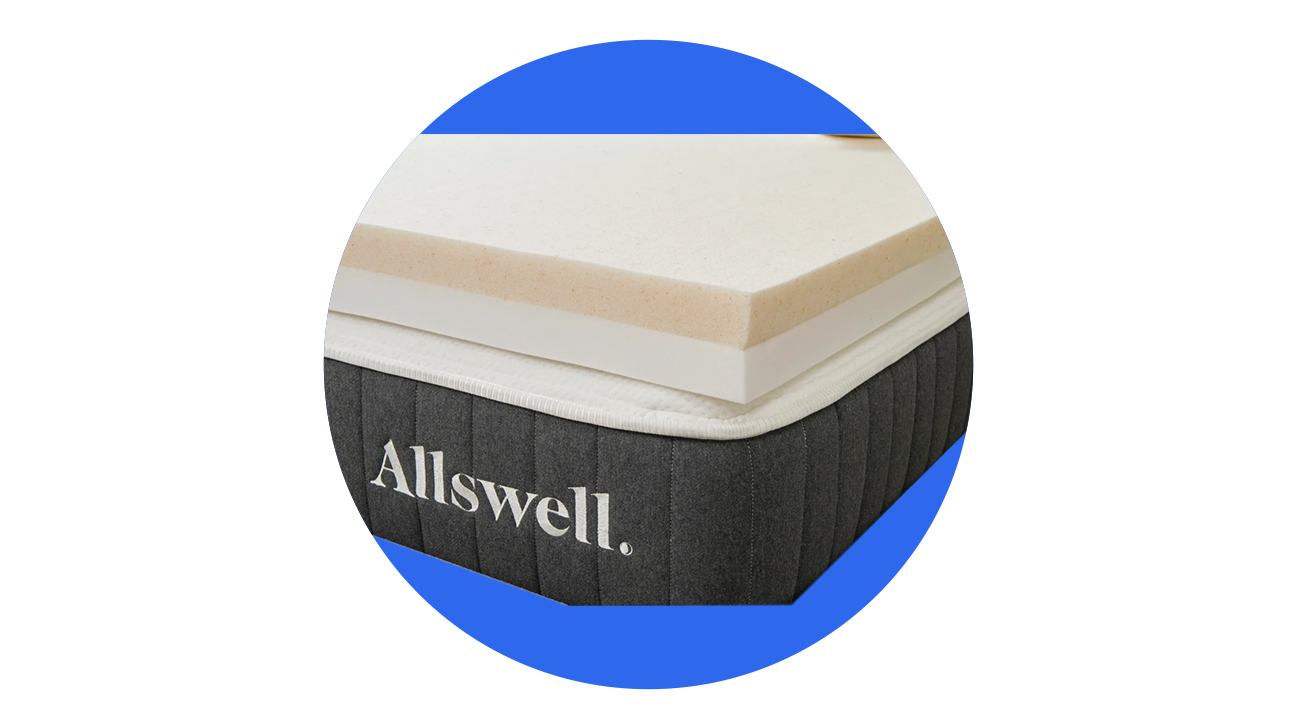 Allswell 4″ Memory Foam Mattress Topper