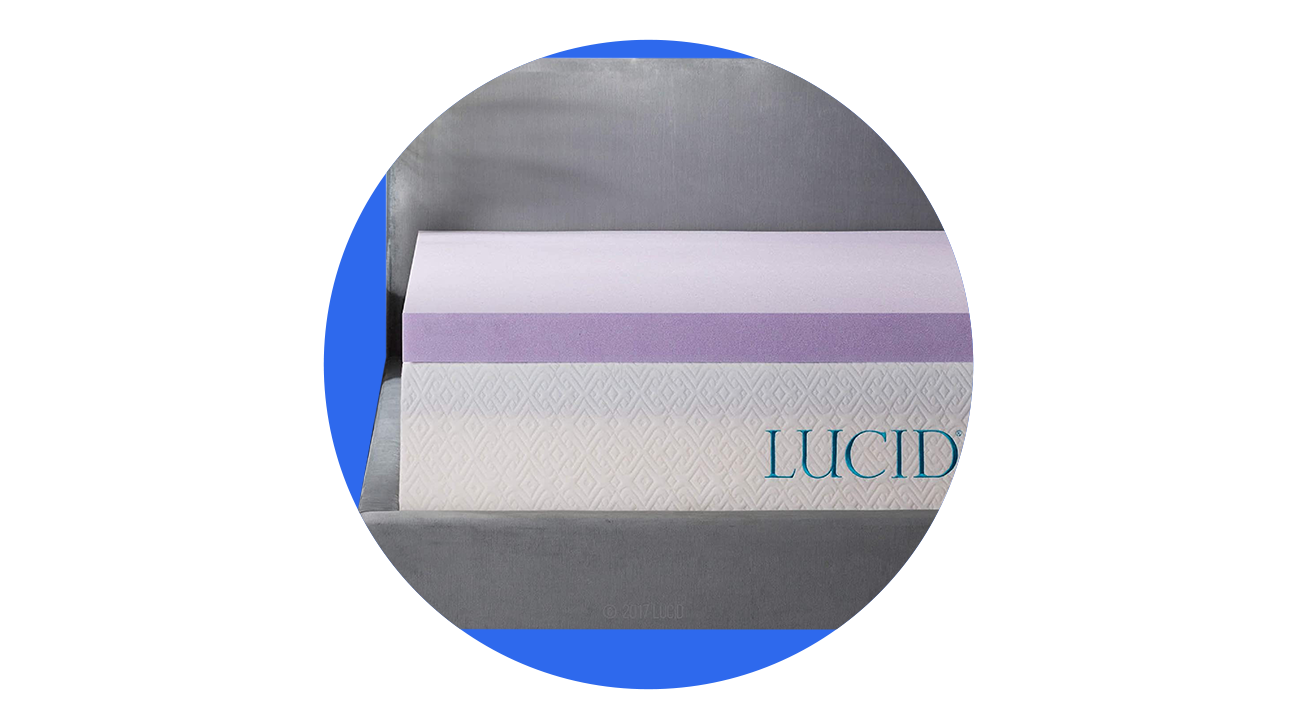 Lucid Lavender Infused Memory Foam Mattress Topper