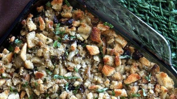vegan mushroom stuffing