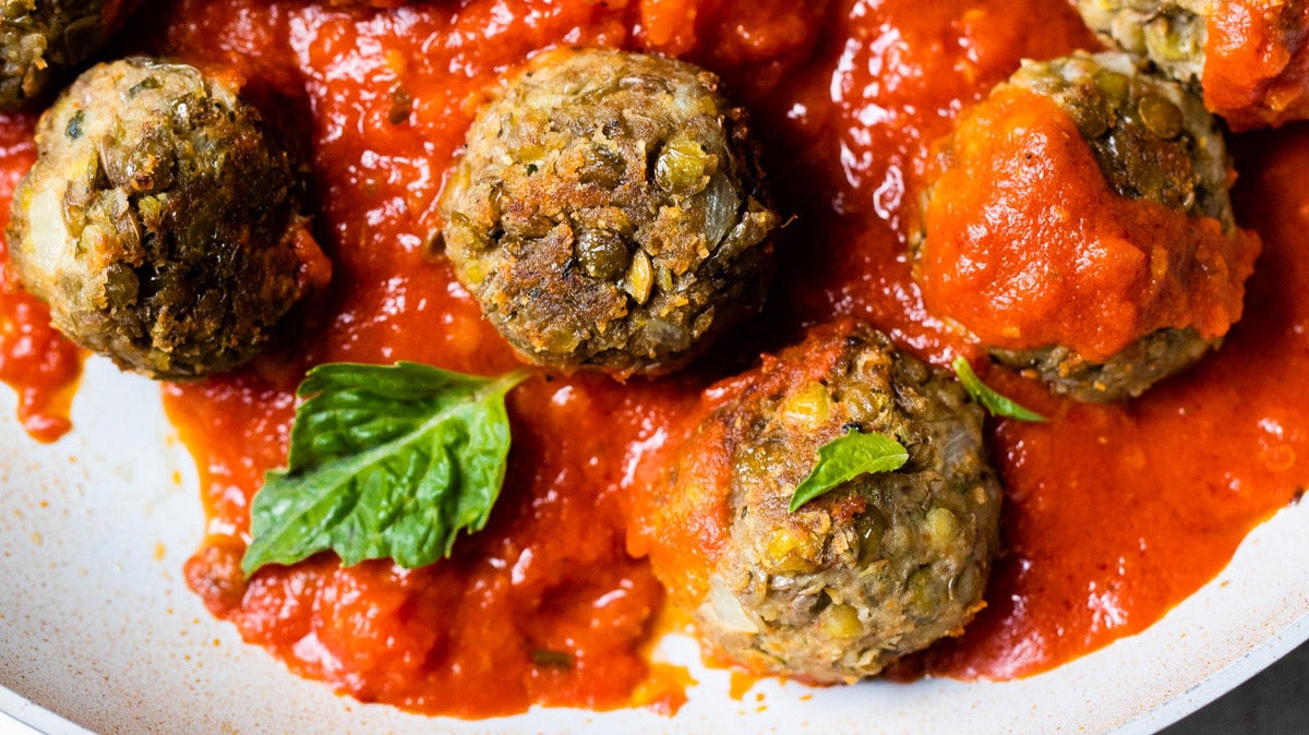 lentil meatballs