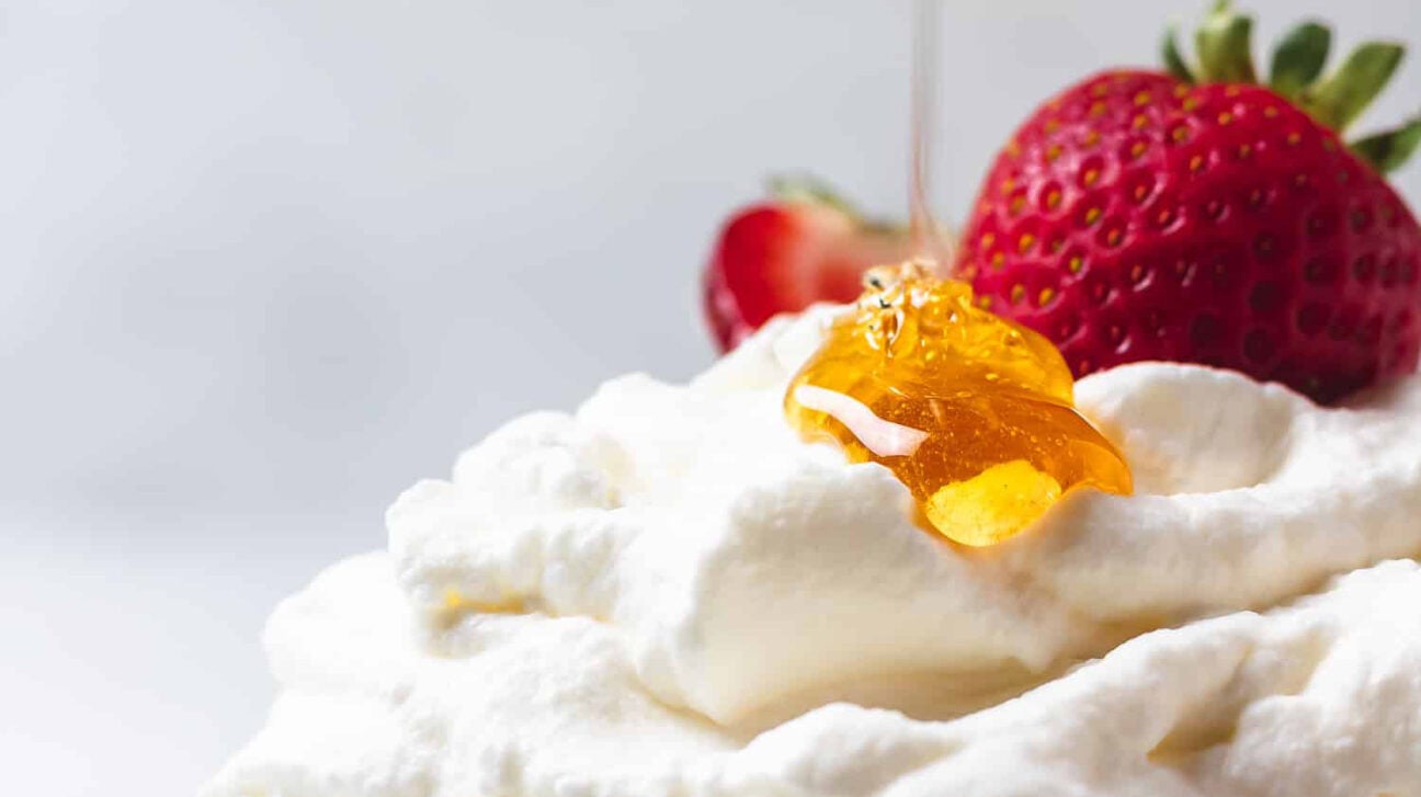 salted honey whipped cream