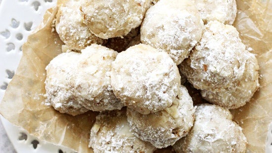 vegan snowball cookies