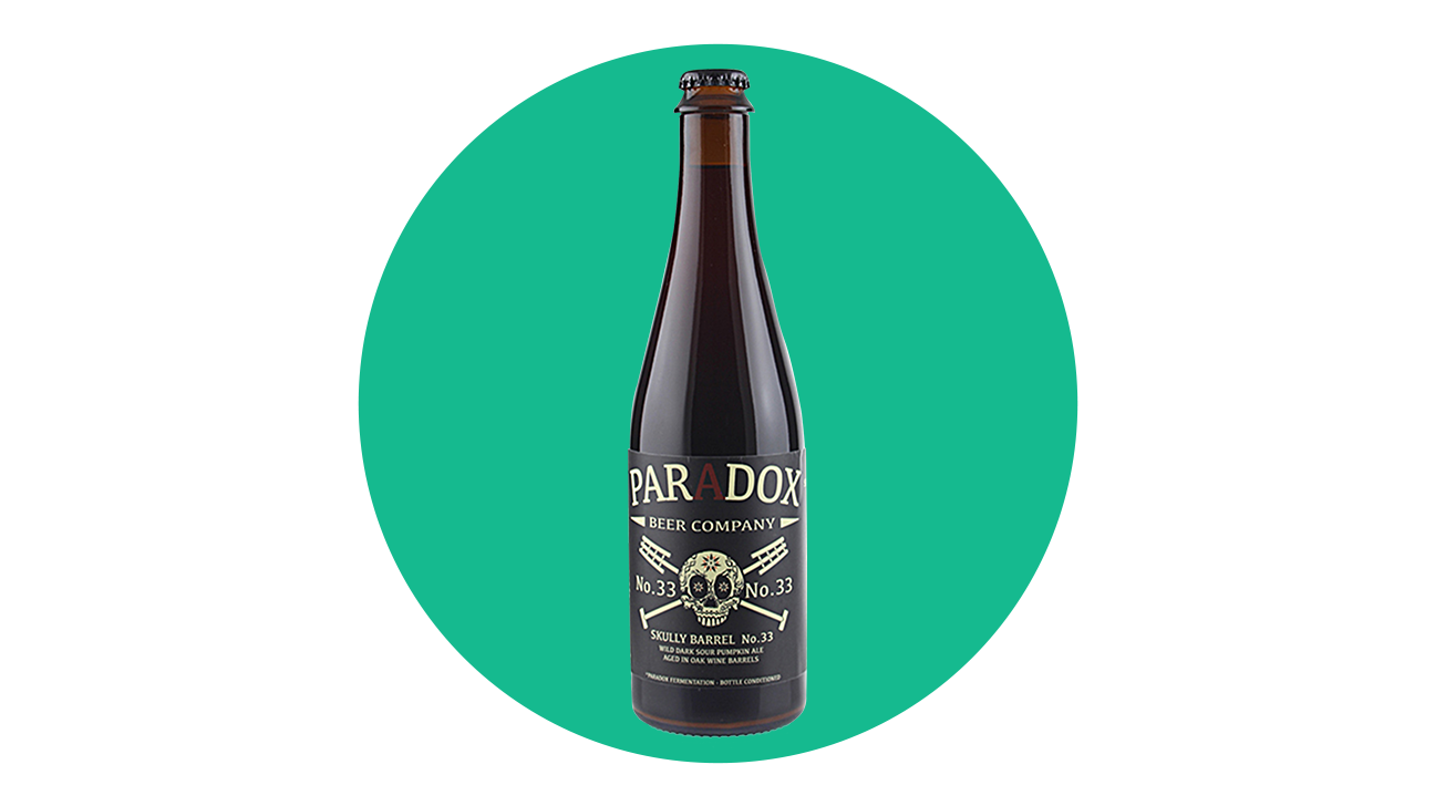 Paradox Beer Skully #33 Dark Pumpkin Sour