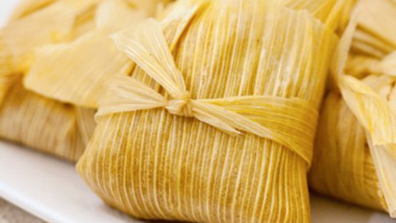vegetarian zucchini and cheese tamales