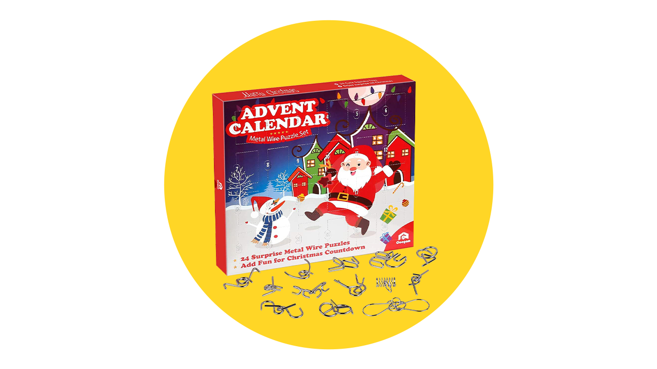 Coogam Metal Wire Puzzle Toys Advent Calendar