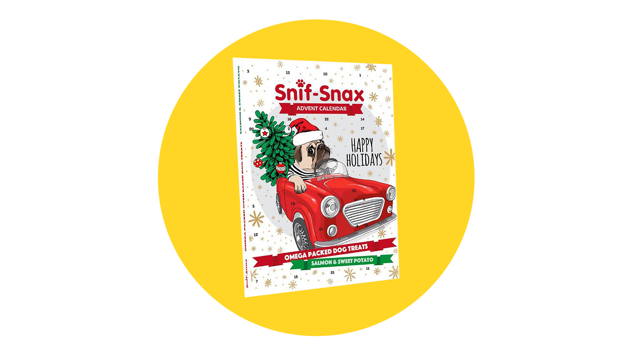 Snif-Snax Happy Holiday Advent Calendar Salmon & Sweet Potato Dog Treats