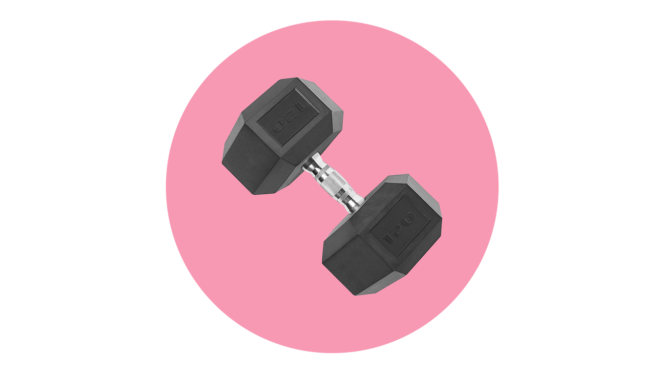 Cap Coated Dumbbell Weight