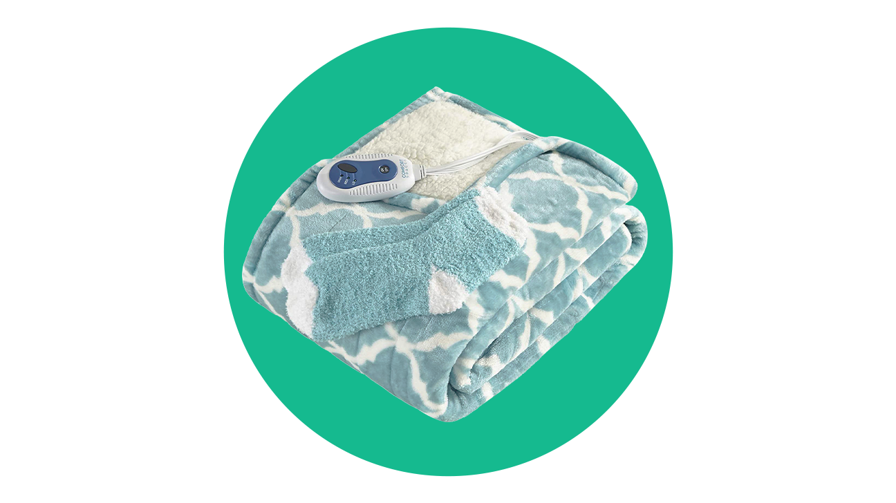 Comfort Spaces Plush Electric Blanket
