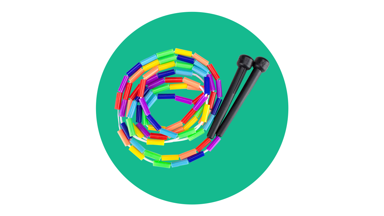 k-roo sports rainbow jump rope