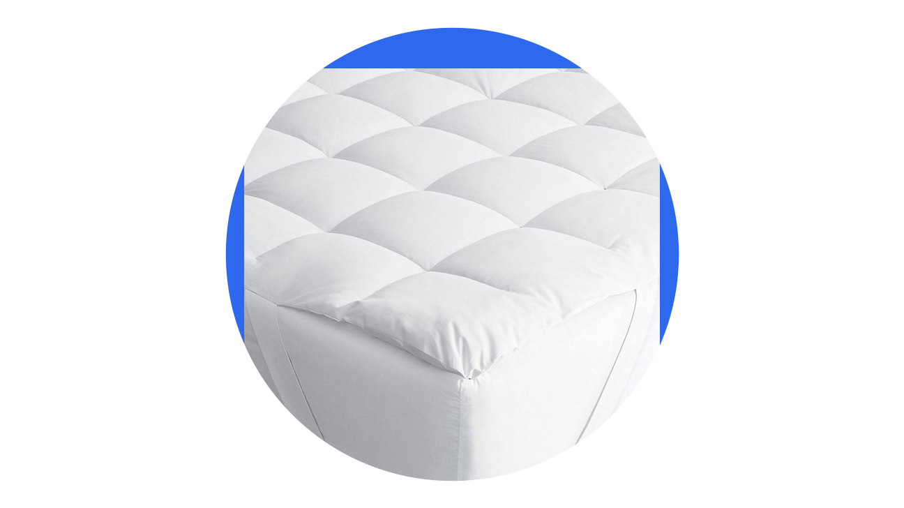 company loftaire down alternative mattress topper