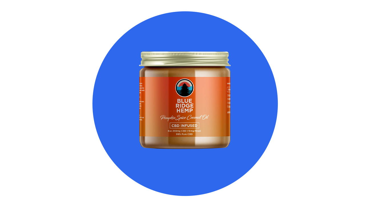 blue ridge hemp pumpkin spice cbd coconut oil