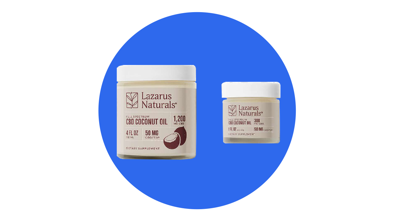 cbd coconut oil lazarus naturals