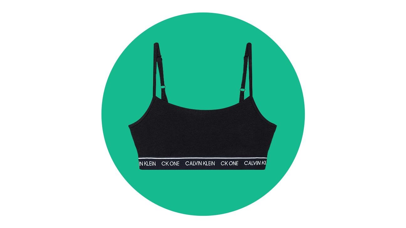 CK One Cotton Unlined Bralette