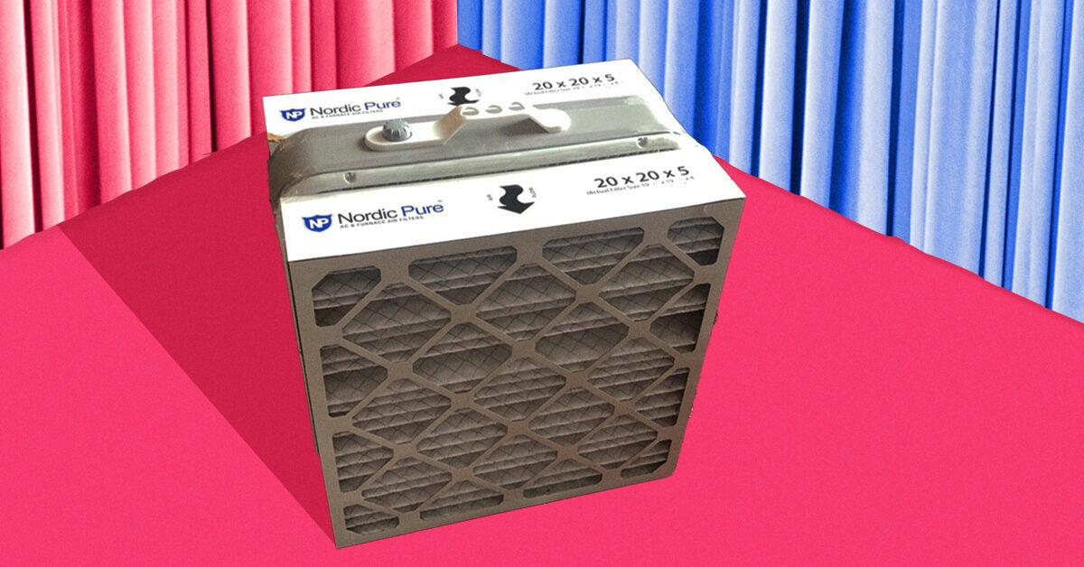 Diy Air Purifier With A Box Fan