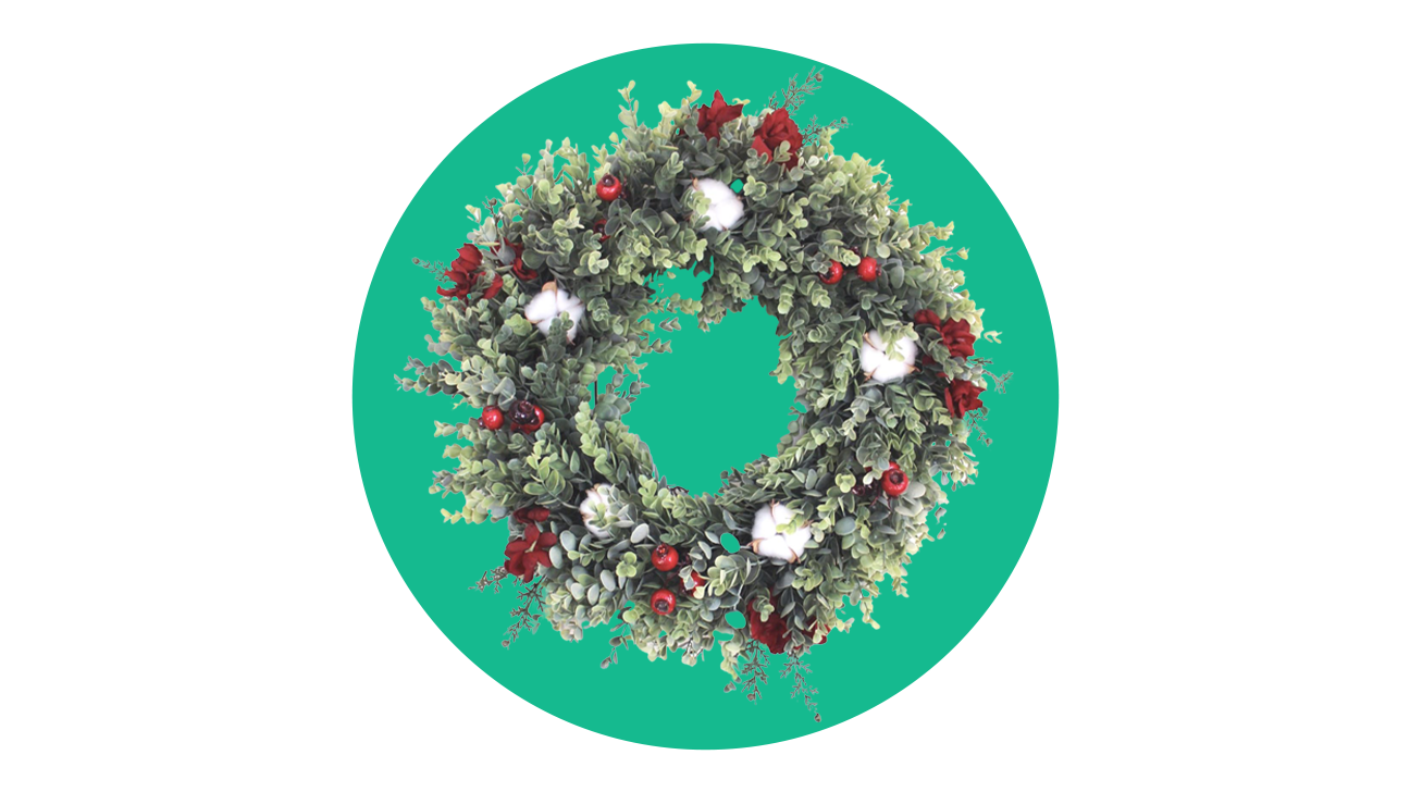 Eucalyptus Christmas Wreath