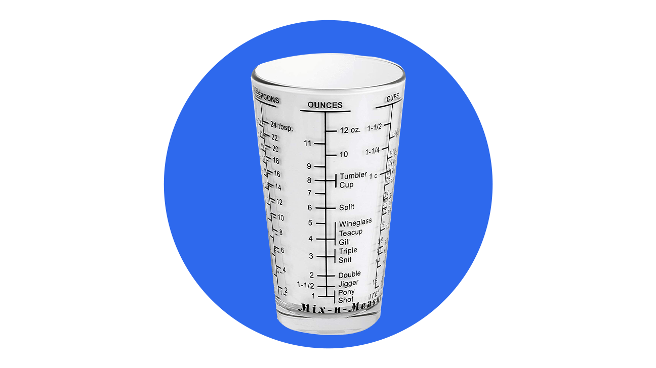 pint glass measuring cup