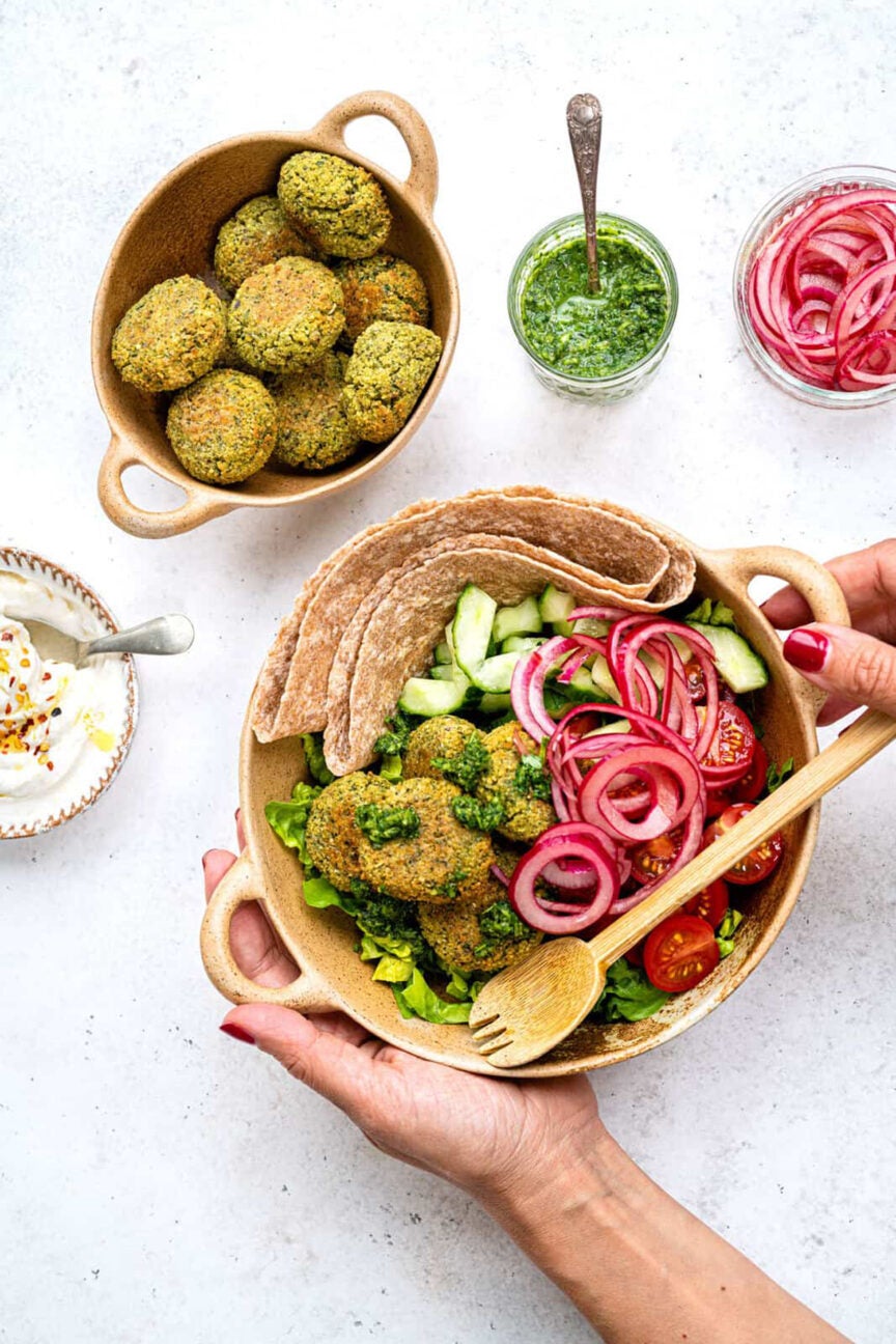 Falafel aus der Heißluftfritteuse