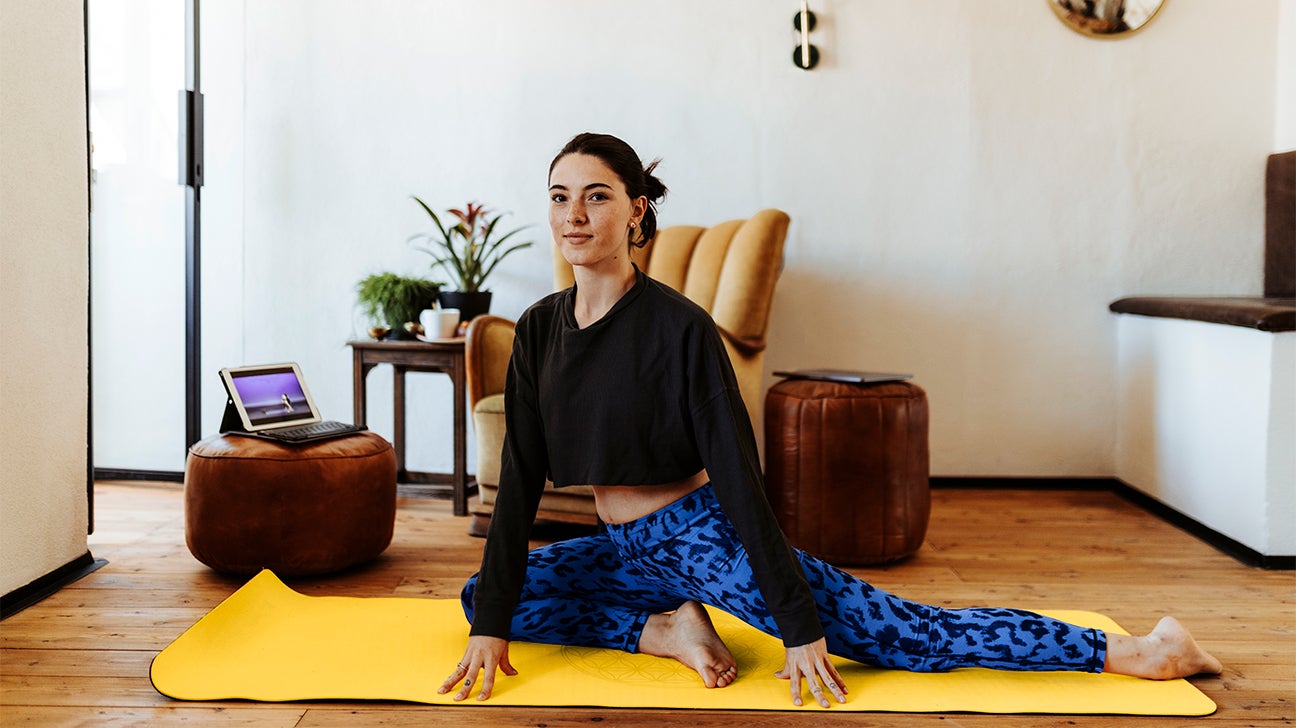 Indoor workouts like yoga