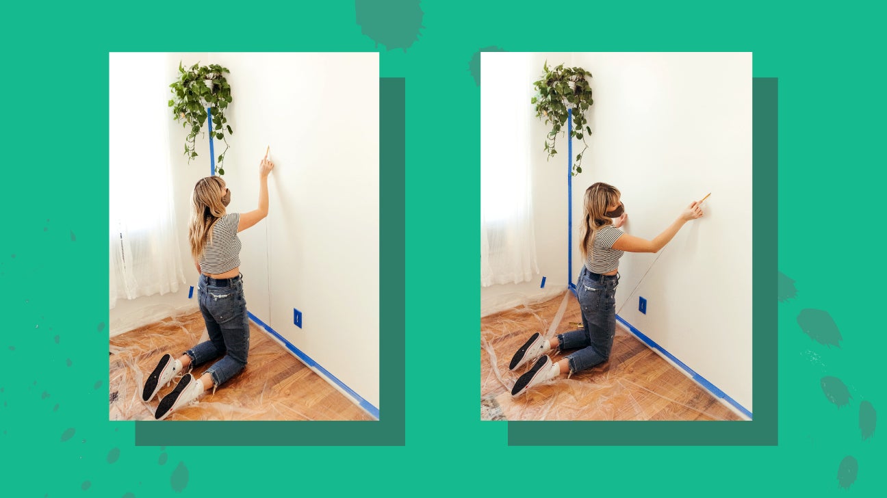 DIY Painted Headboard Arch How to Class Up Your Bedroom for 30