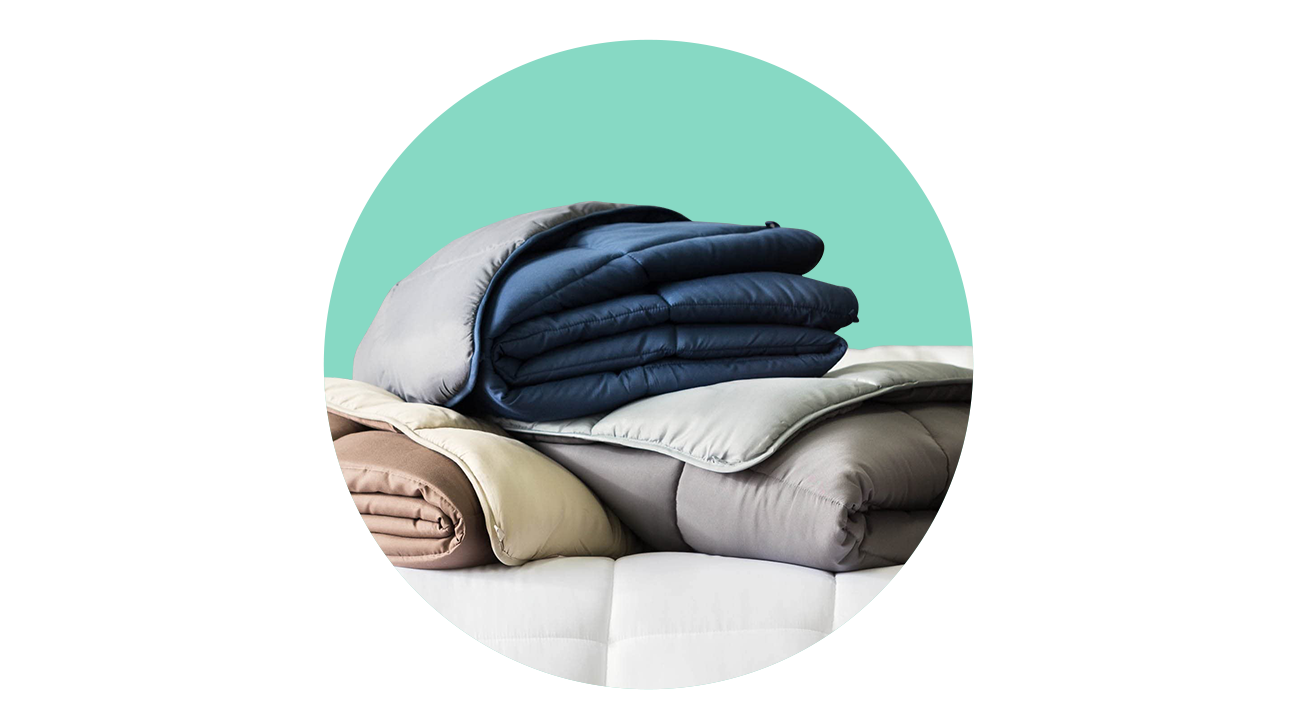 linenspa all season down alternative quilted comforter