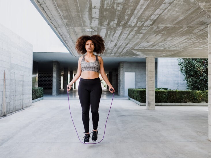 Classic Jumping Rope Fitness Exercise 