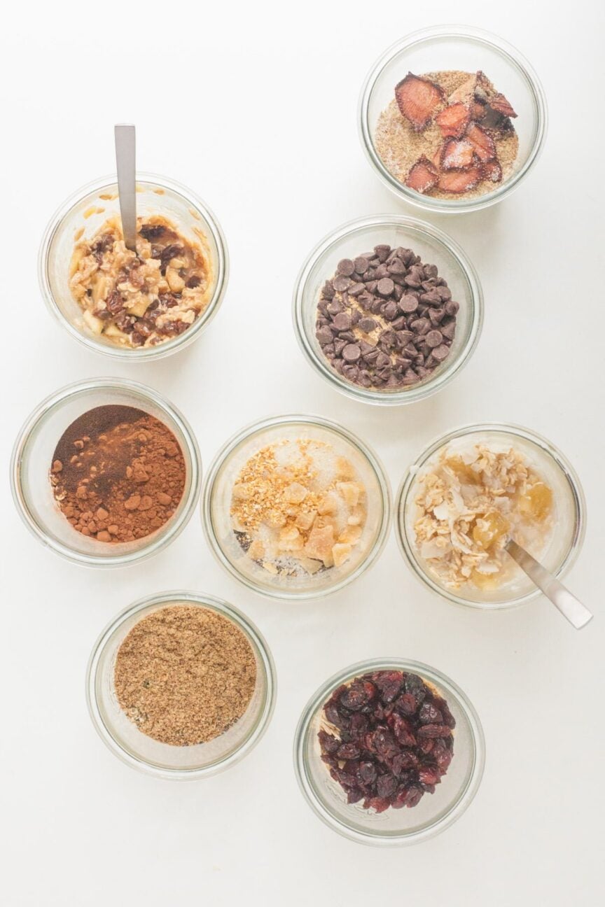 Make-ahead oatmeal cups