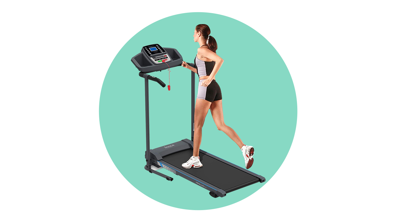 SereneLife Smart Electric Folding Treadmill