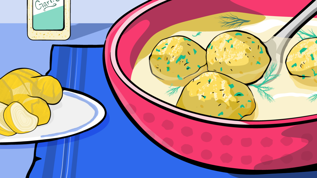 matzo balls made with seltzer