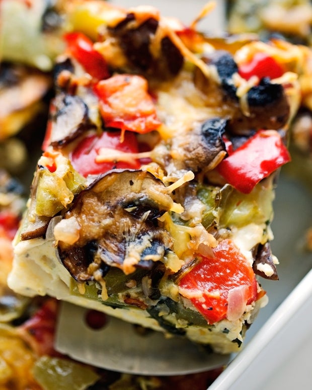 veggie loaded breakfast casserole