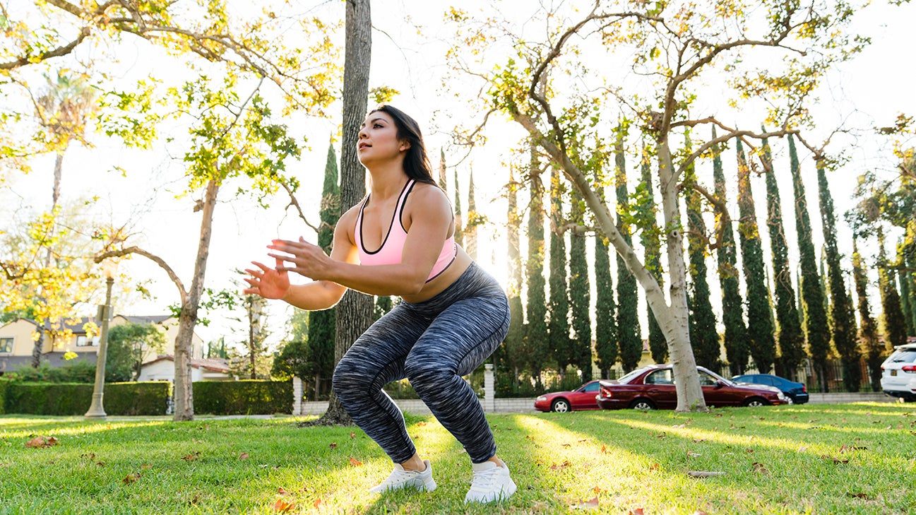 how to do squat jumps