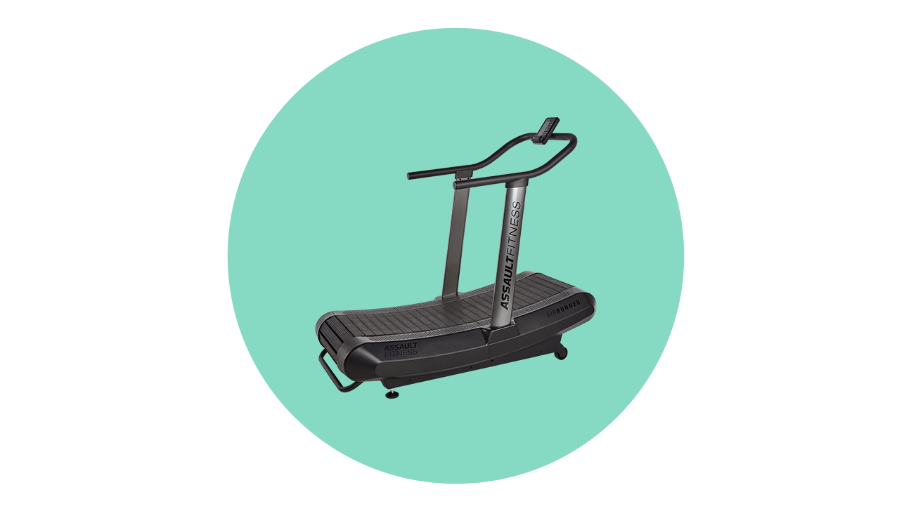 assault fitness runner curved treadmill