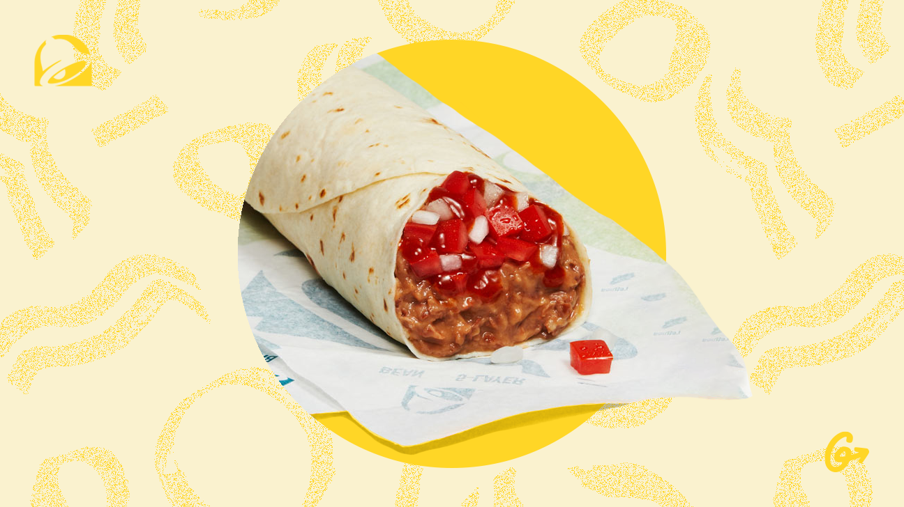 healthy taco bell bean burrito