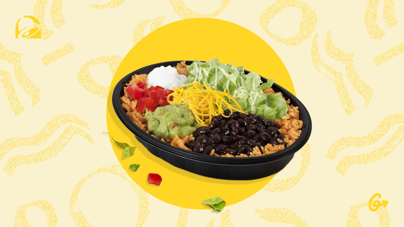 healthy taco bell veggie power bowl