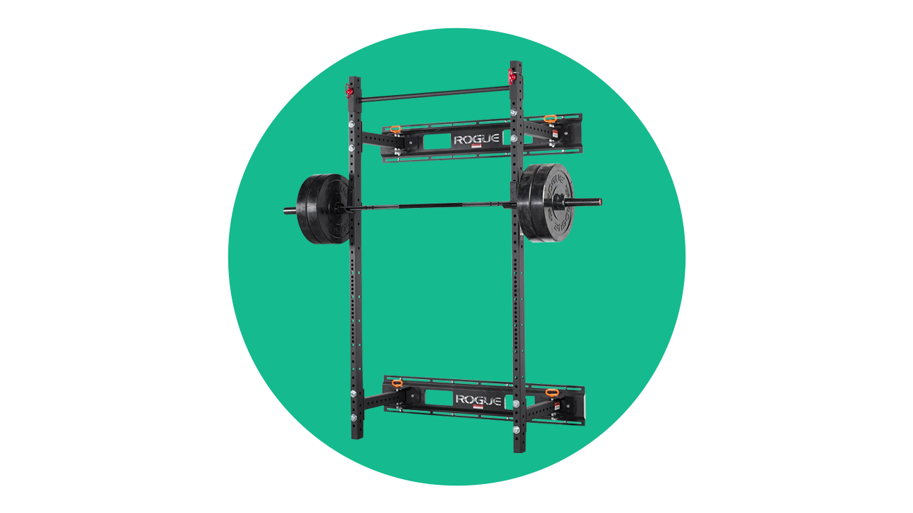 Rogue RML-3W Fold Back Wall Mount Folding Squat Rack