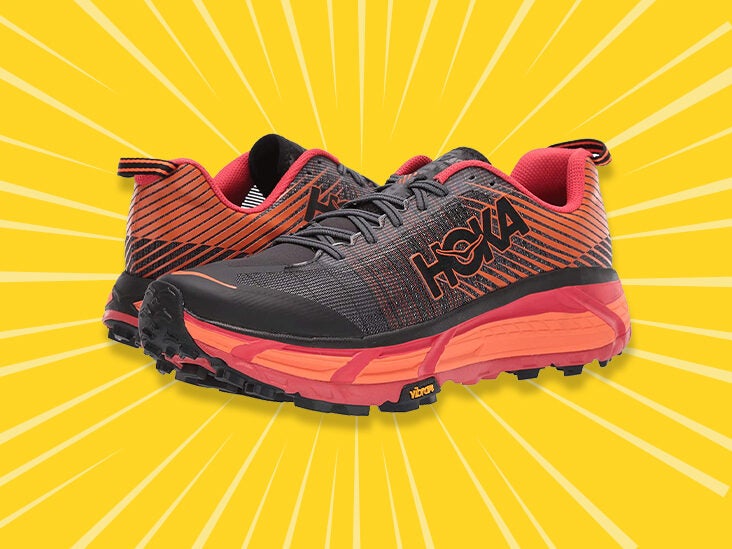 GoodValue Trail Running Shoes Men Waterproof Walking Hiking Running Shoes for Men Non-Slip All-Terrain Shoes 