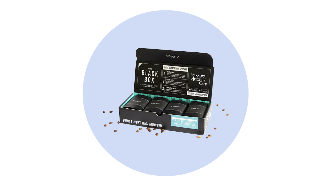 coffee subscription box from Angel's Cup