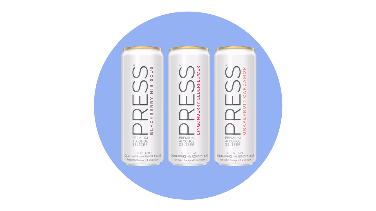 PRESS hard seltzer