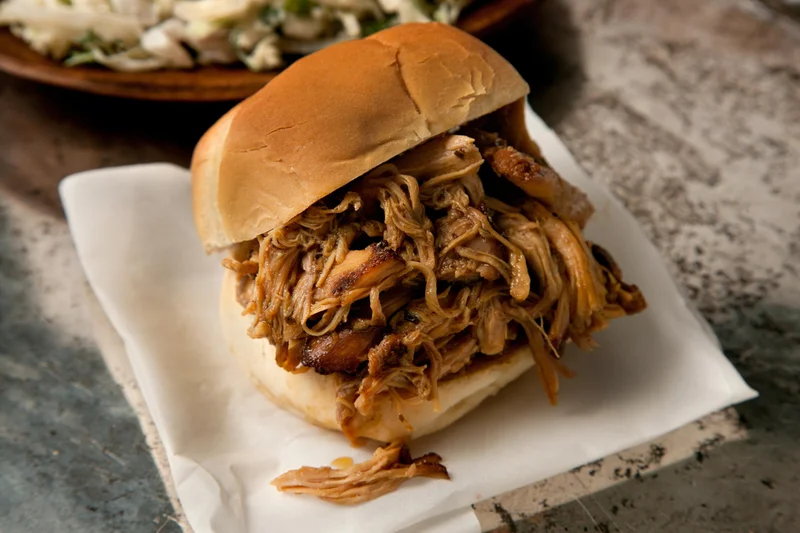 Pulled Jerk Chicken Sandwiches