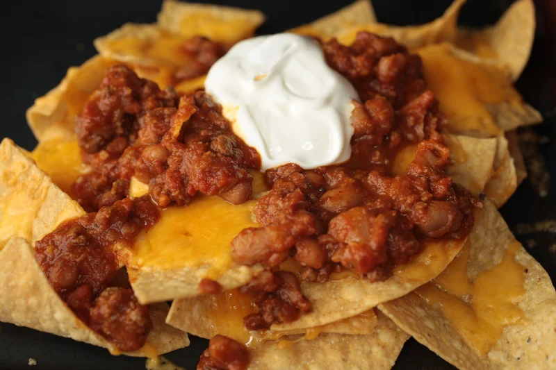 Chili-Cheese Nachos