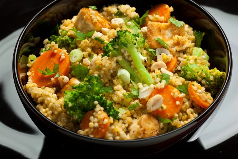 Spicy Thai Coconut Quinoa