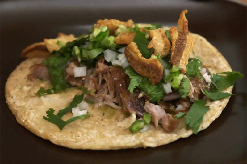 Carnitas taco